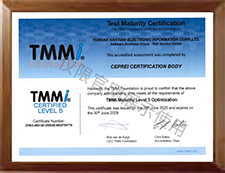 TMMi测试成熟度模型集成（五级）